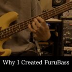 Takahiro Furukawa playing bass for the FuruBass story article