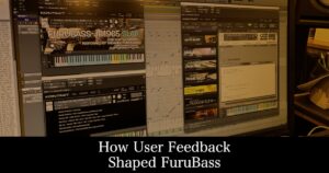 Illustration of how user feedback influenced the development of FuruBass